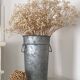 Vase de fleuriste en zinc