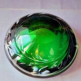 Multicoloured ashtray, Murano 1970.