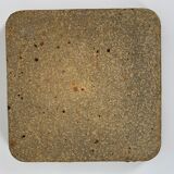 Lot of 5 square plates gres pyrite Pierre Digan La Borne