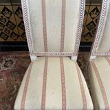Suite of 4 Louis XVI style chairs