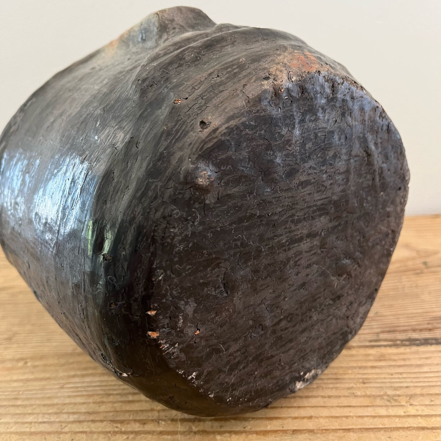 Terracotta head vase