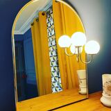 Mirror with Veca wall light