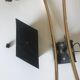 Pair of vintage brass double wall light design 60 years