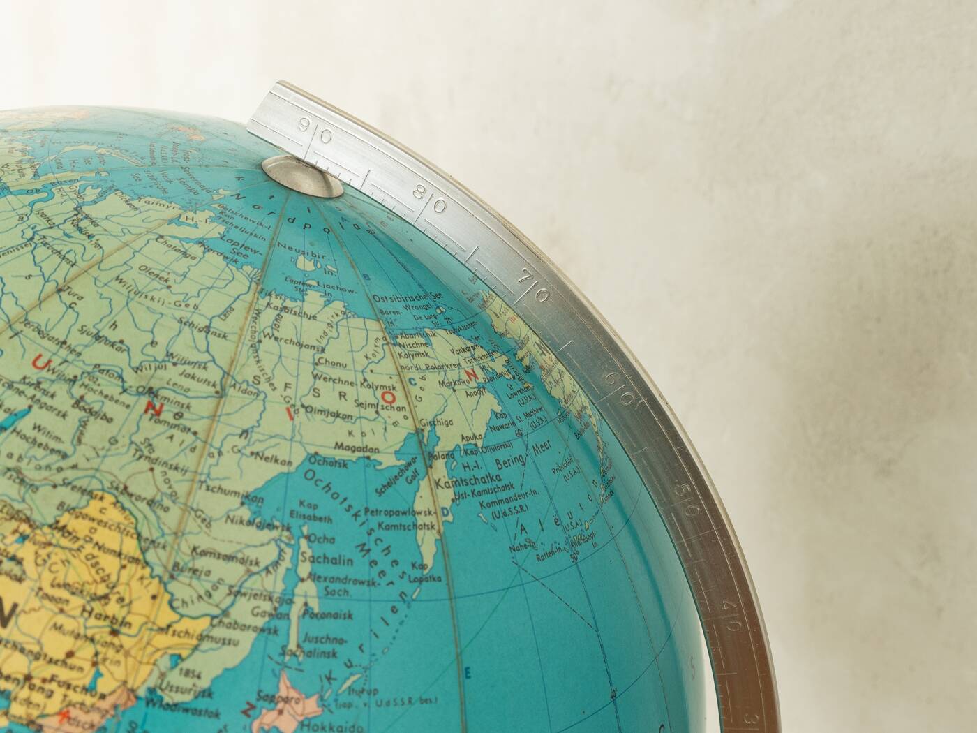 1970s Illuminated Globe