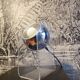 Eye-ball lamp style Gino Sarfatti