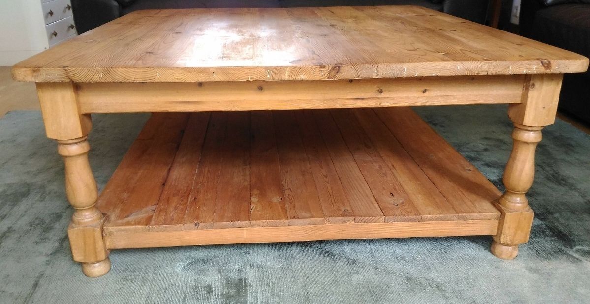 Table basse en épicéa massif Interior's