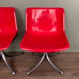 Pair of chairs by Osvaldo Borsani for Tecno
