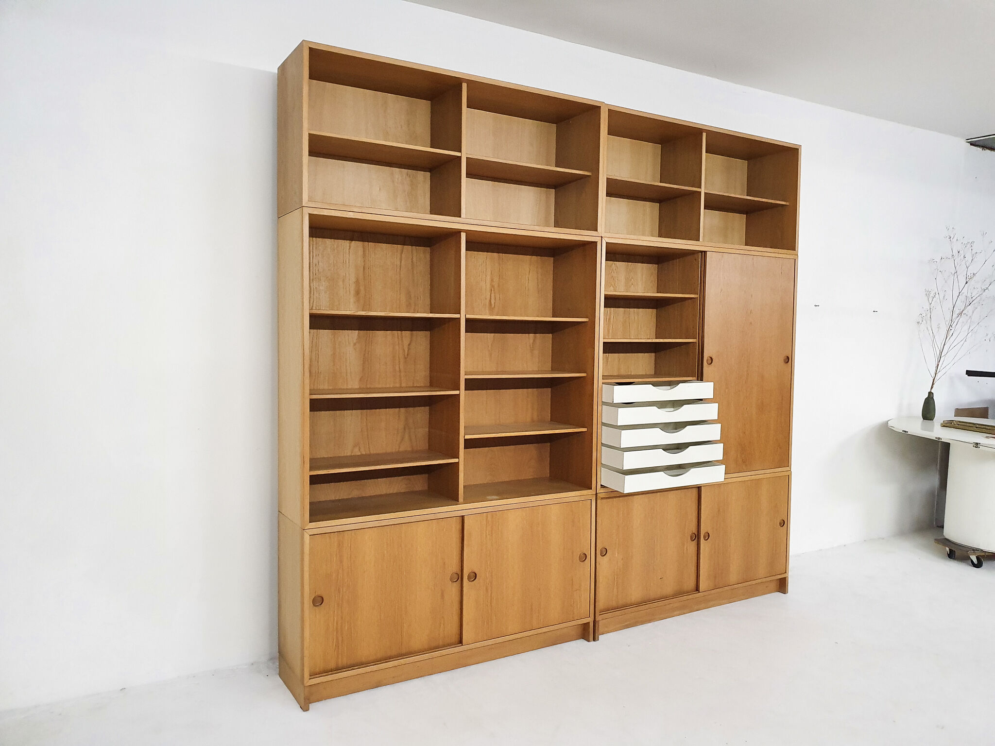 Borge Mogensen for Karl Andersson light oak cabinet, Denmark 1950's