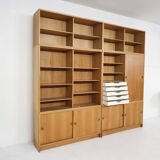 Bibliothèque en chêne clair Borge Mogensen pour Karl Andersson, Danemark des années 1950