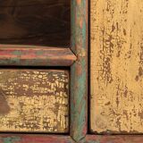 Antique wabi sabi style low cabinet (c.1900)