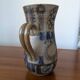 Large glazed stoneware pitcher by J.C. Courjault Kéraluc