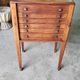 Meuble menagere art deco en chene