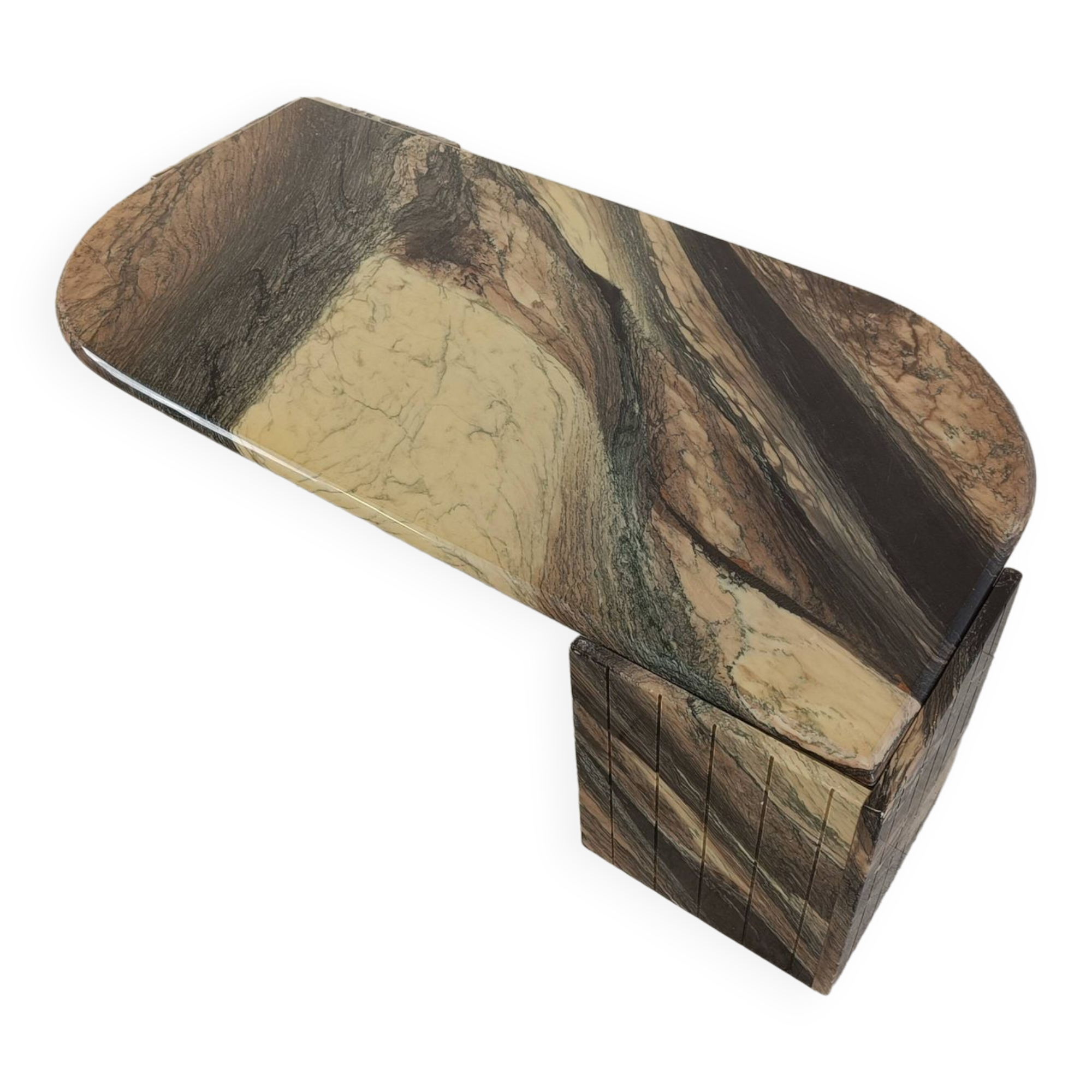 Vintage marble coffee table, 1970s