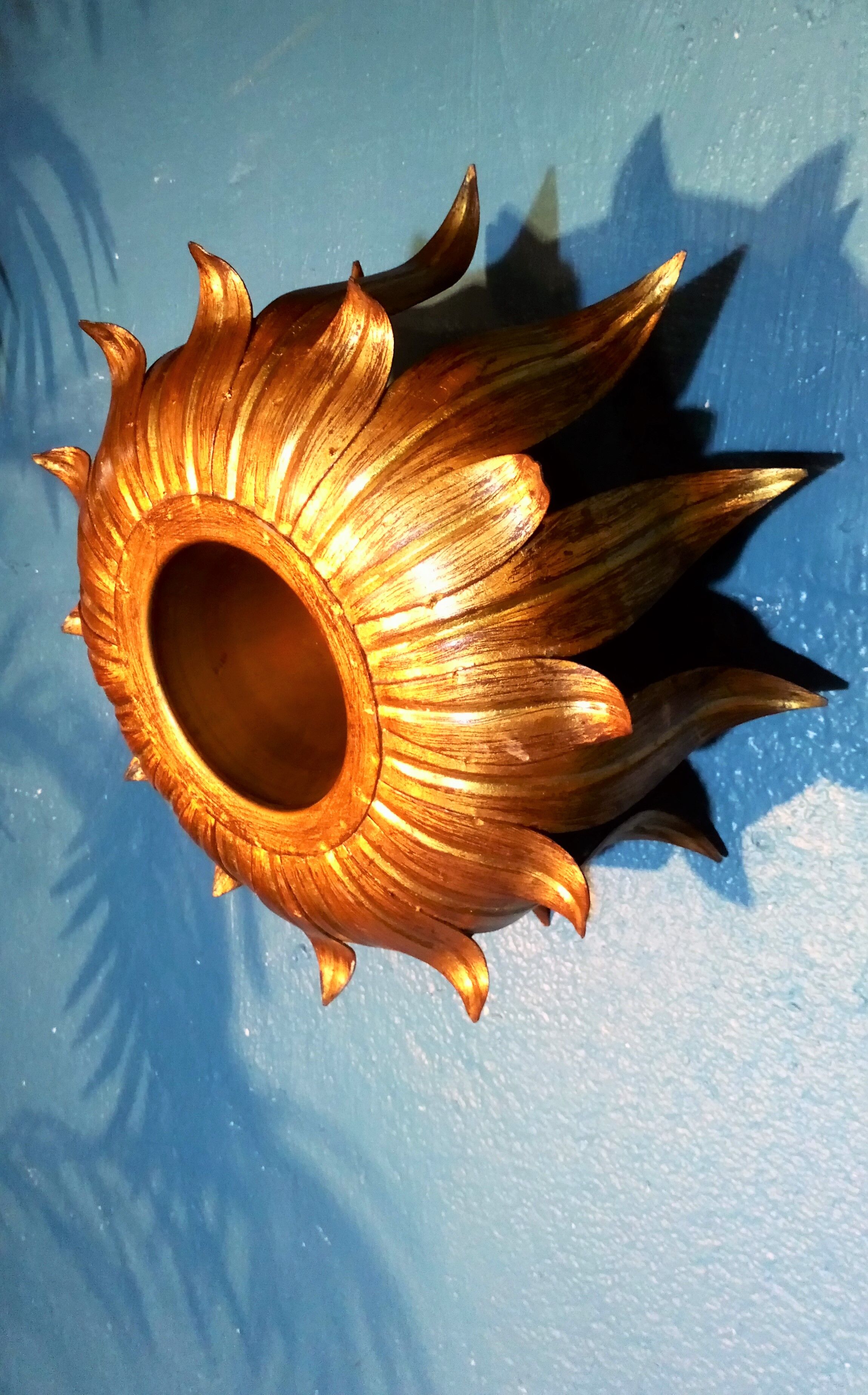 Wall lamp "Sunflower" 1950s