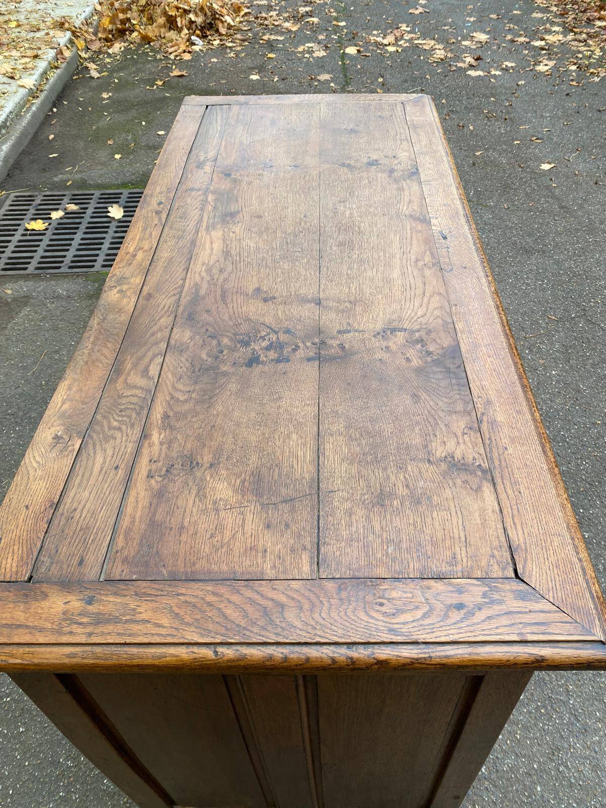 18th Century Solid Oak Farmhouse Buffet