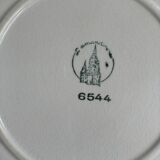 8 vintage plates L'amandinoise