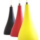 Louis Kalff – pendentif vintage Philips jaune, rouge, noir