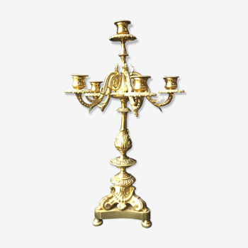 Candlestick with 6 candlesticks Napoleon III