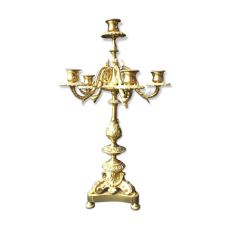 Candlestick with 6 candlesticks Napoleon III