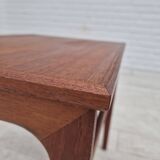 1970s, Danish side table, solid teak wood, original condition.