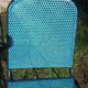 Chaise métal ajourées