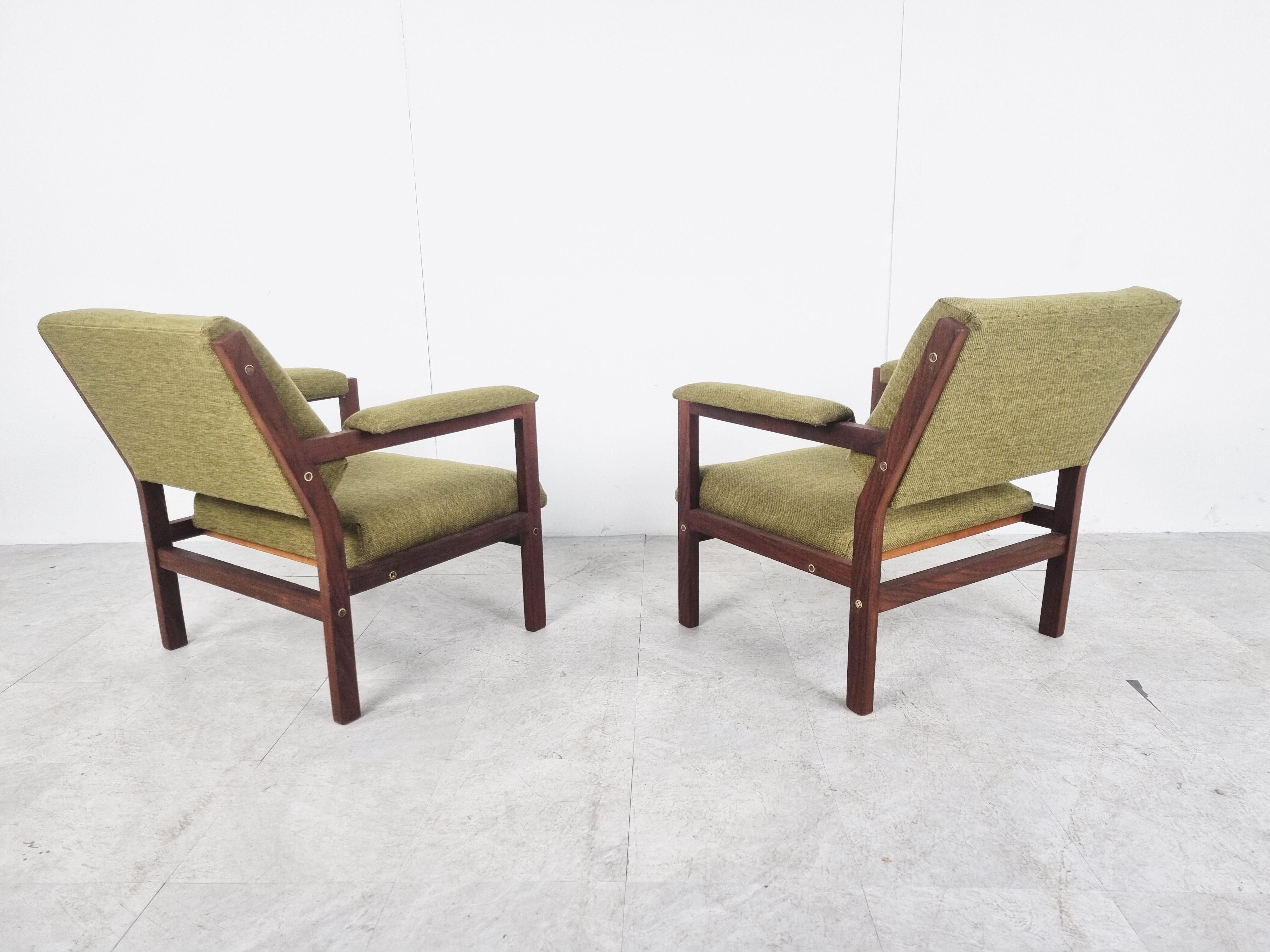 Pair of mid century armchairs by Pastoe, 1960s