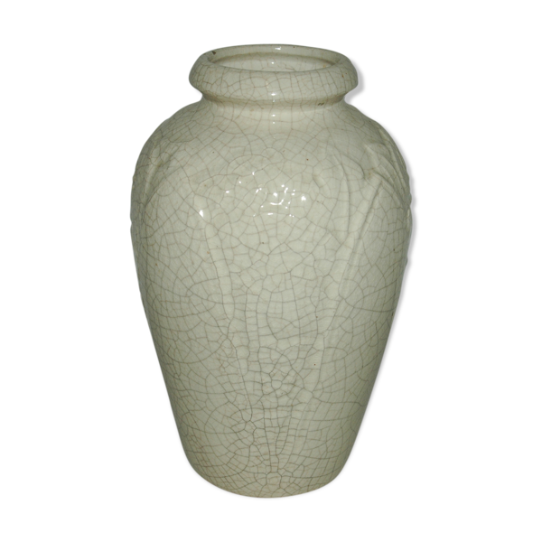 large cracked vase art-deco era | Selency