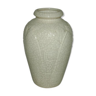 large cracked vase art-deco era