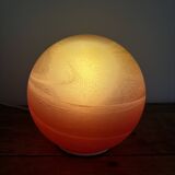 Vintage Saturn table lamp 70s WOFI, space age floor