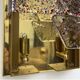 Pair of Mid-century Modern Style Italian Murano Glass and Brass Sconces