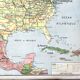 🌍 Old school map Vidal-Lablache 51, 1940 - United States, Mexico
