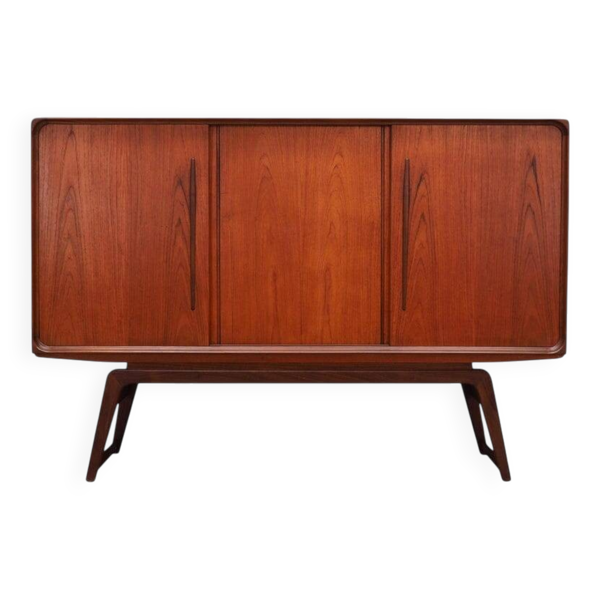 Enfilade en teck, design danois, années 1960, production : Danemark