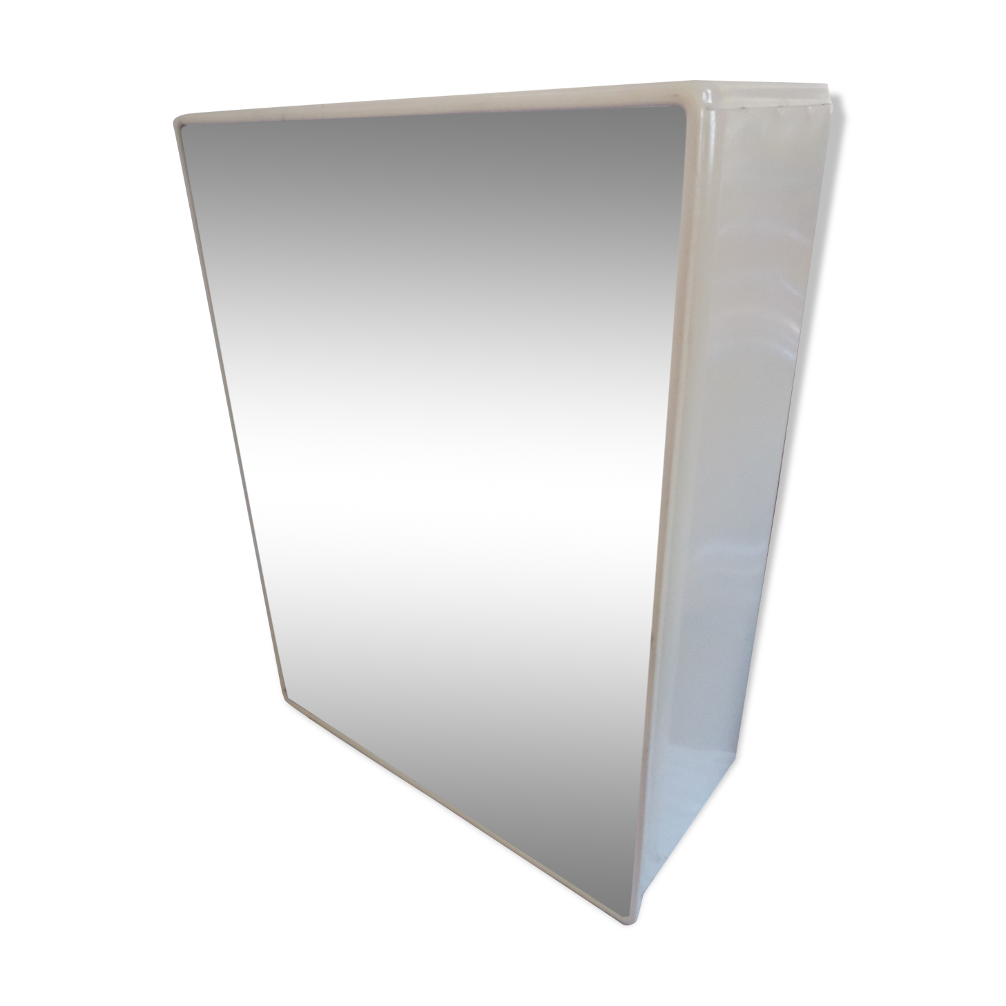 Metal medicine cabinet and mirror