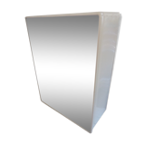 Metal medicine cabinet and mirror