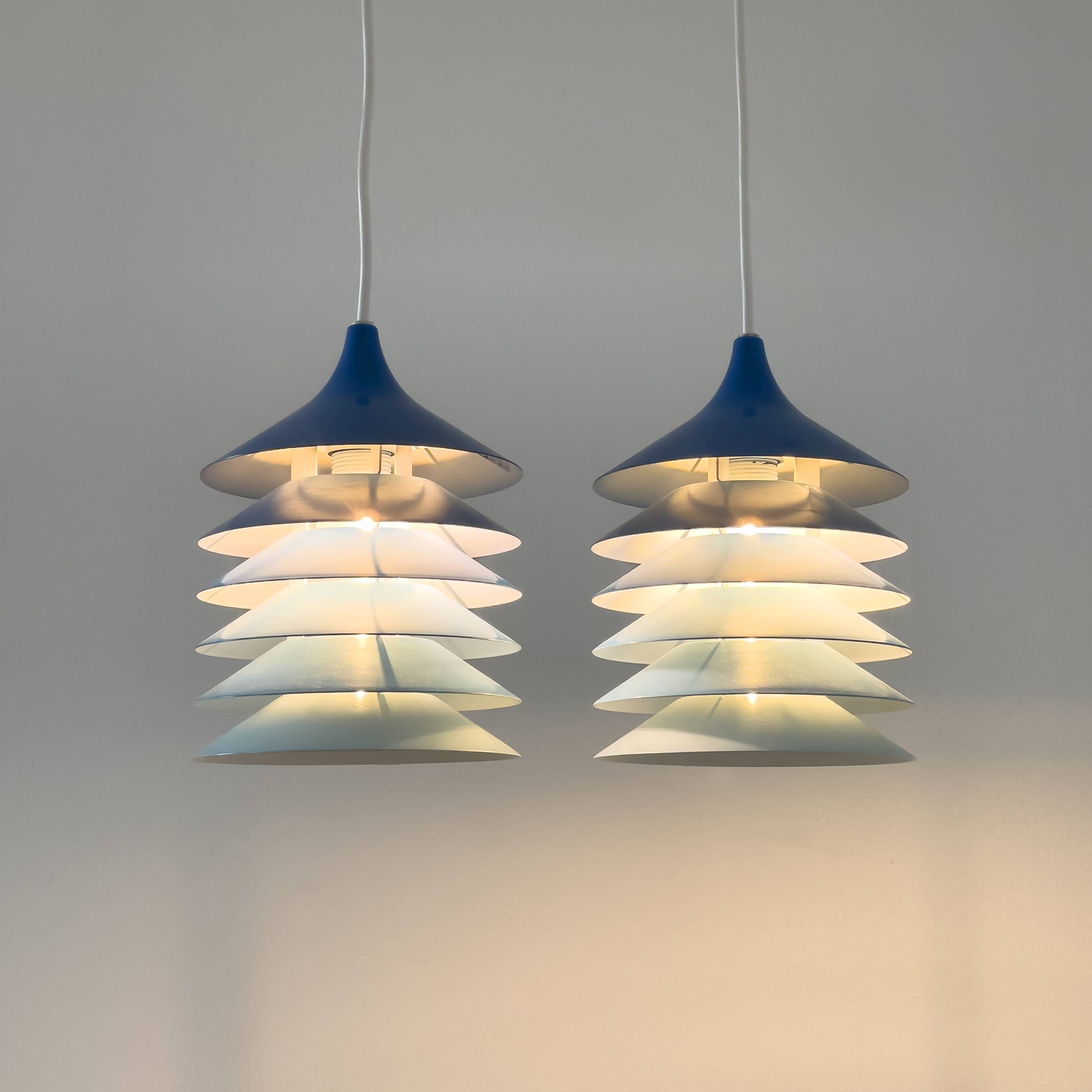 Pair of Retro IKEA Lamps by Bent Boysen