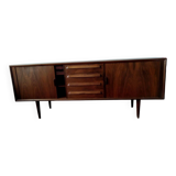 Low sideboard in a 1960s enfilade style in teak (Swedish designer Ib Kofod Larsen)