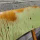 Set of 4 green wooden chairs Tatra Nabytok 1960