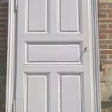 Moulded door with xix eme frame
