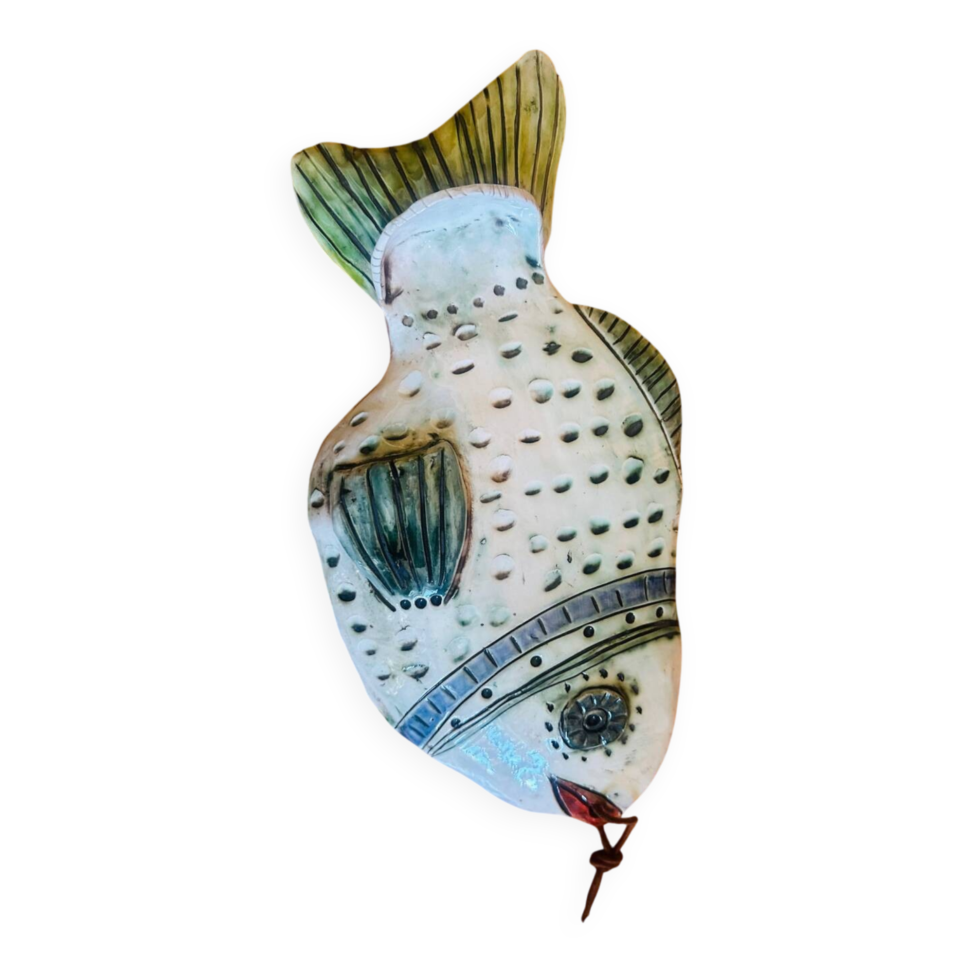 Vintage ceramic fish