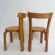 Chaise scandinave aux allures de Alvar Aalto