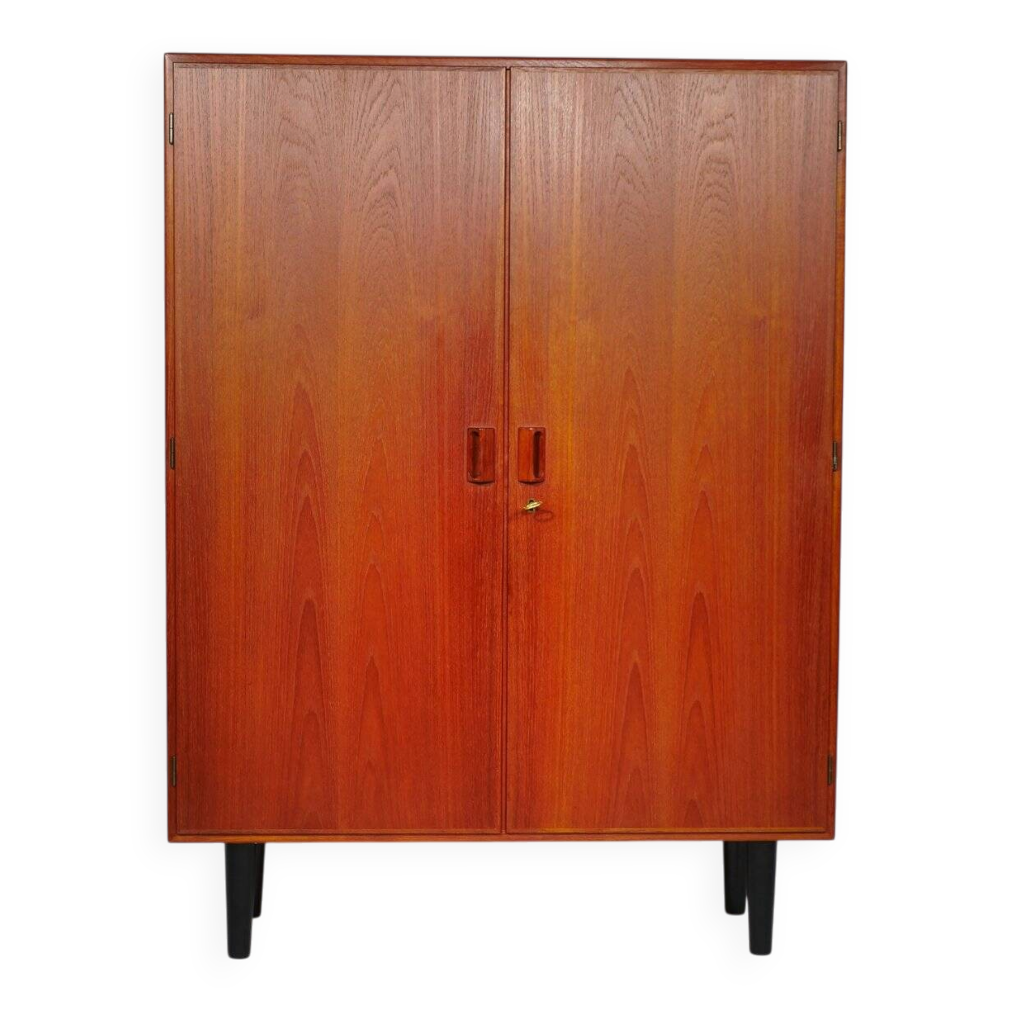 Teak Highboard Cabinet by Børge Mogensen for Søborg Møbelfabrik, 1960s
