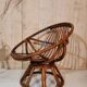 Rattan armchair