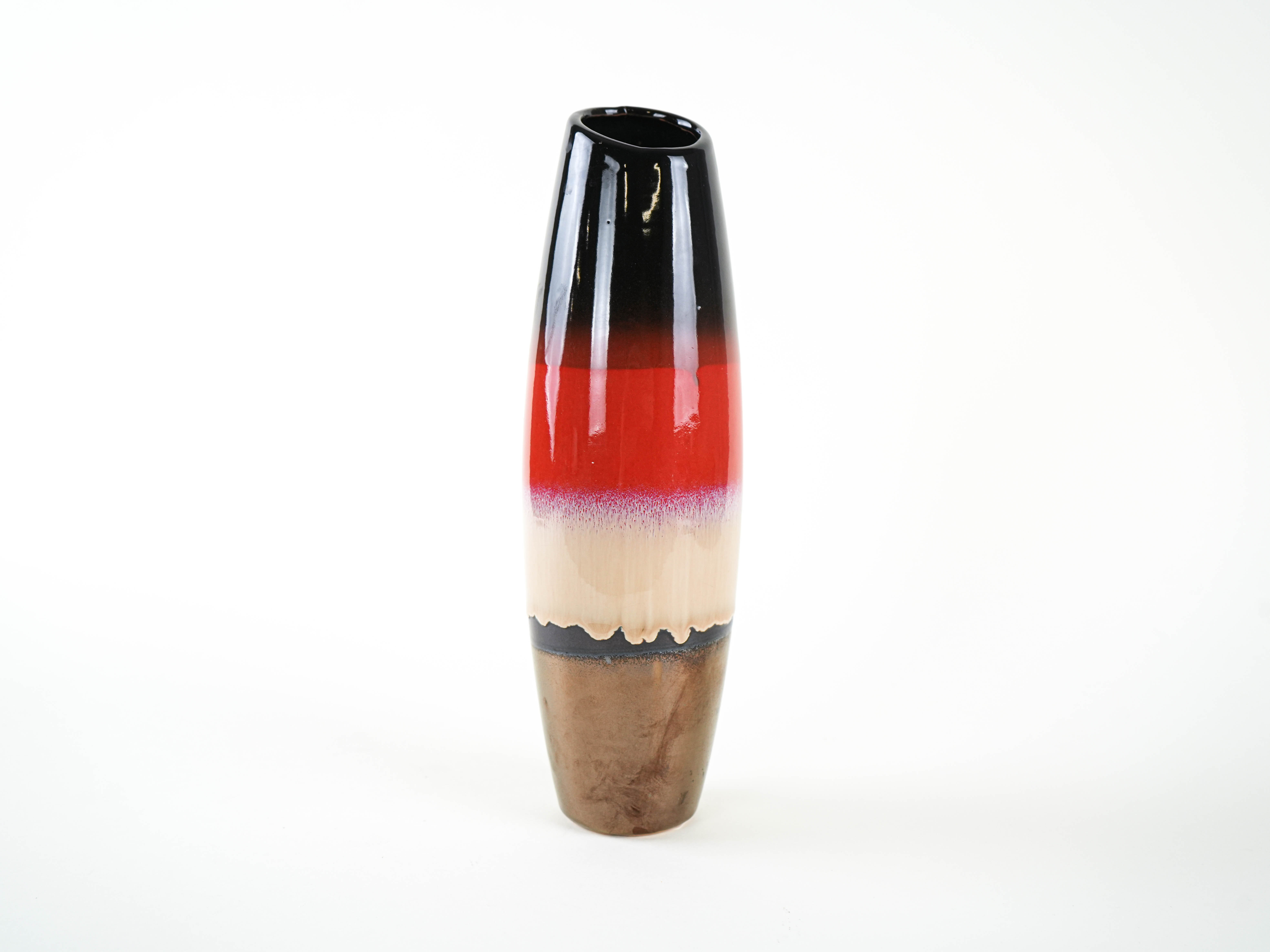 Vase en céramique, design danois, années 1960, fabriqué au Danemark