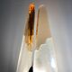 Murano Pair of 2 Lamps Glass Plate Two-material Vintage 1980 DLG Vetro