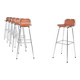 Charlotte Perriand set of six bar stools Les Arcs Ski Resort France 1960