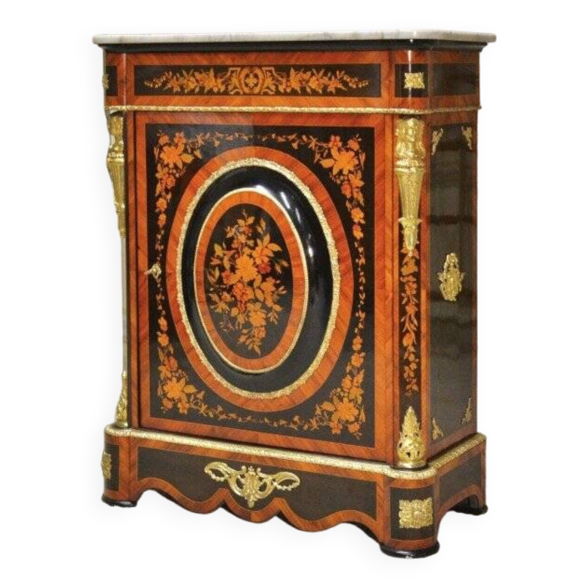 Napoleon 3 marquetry sideboard, 19th century