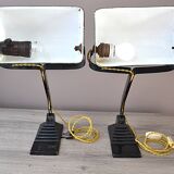 Pair of Art Deco desk lamps, 1930