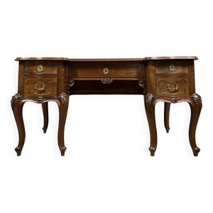 Bureau provençal galbé - style louis