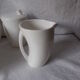 White porcelain café service
