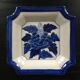 Blue floral decor pocket emptier